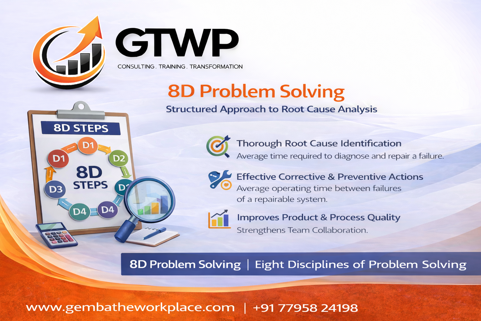 8D Problem Solving: A Structured Approach to Eliminate Defects and Prevent Recurrence
