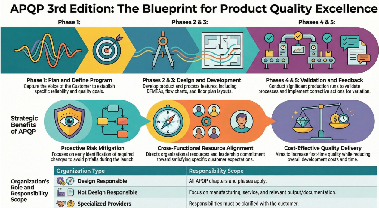 Advanced Product Quality Planning (APQP): From Definition to Full Implementation