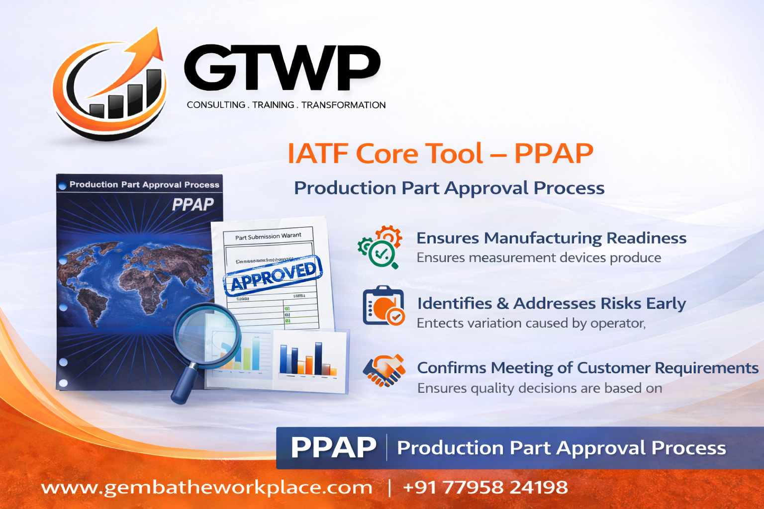 PPAP 18 Documents | REQUIREMENT | IMPLEMENATION